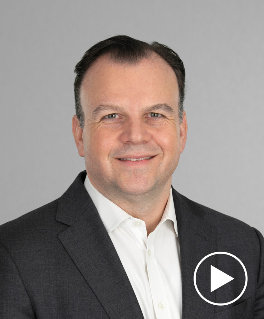 Photo of Steve Richardson with play button