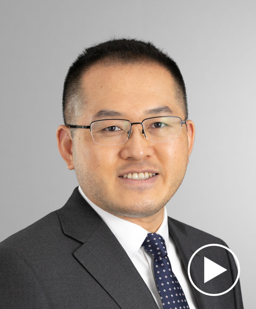 Photo of Neo Wang with play button